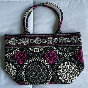 Vera Bradley Small Tote or Large Purse in Canterberry Magenta